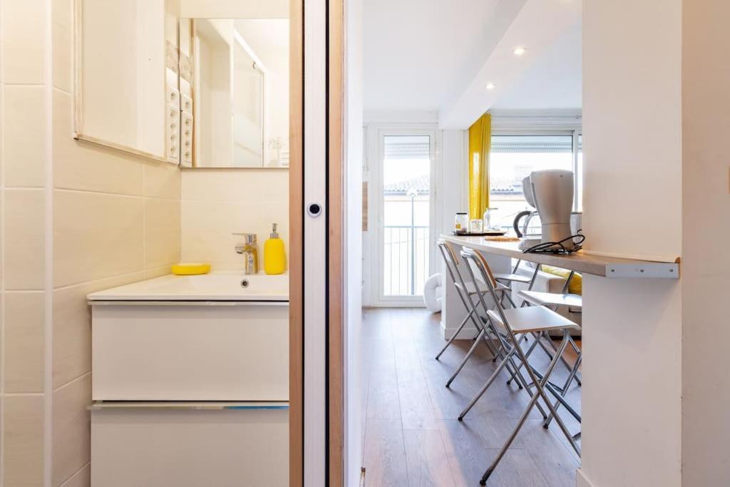 1 Bedroom/Clim/Wifi, St Michel Station Toulouse Ngoại thất bức ảnh